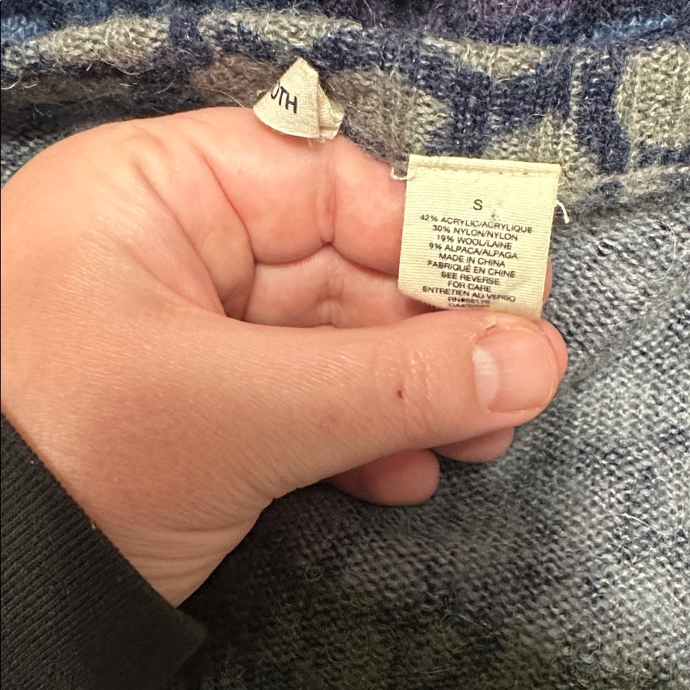 Moth Multi Color Patterned Cardigan - Picture 6 of 6